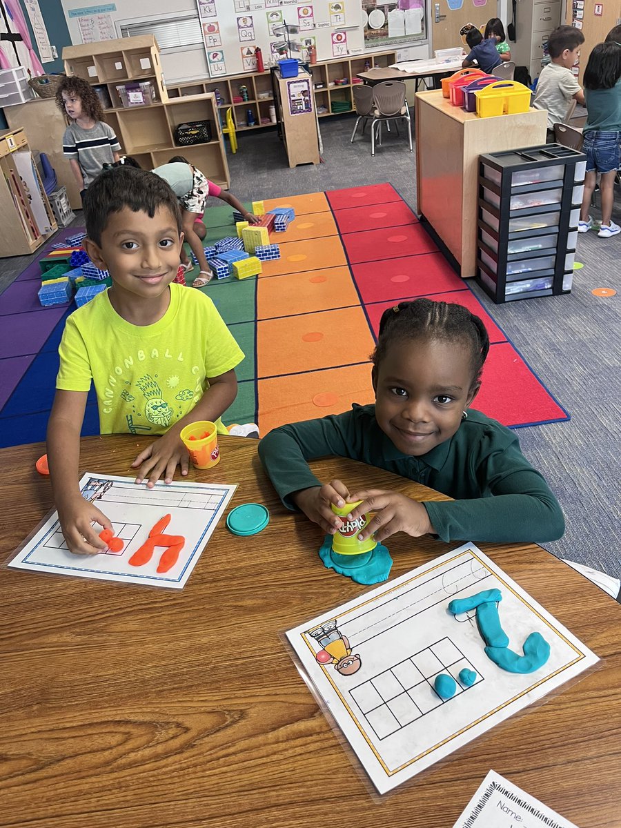 We have been having so much fun in Pre-K! 🐾 💕 #bengalpride