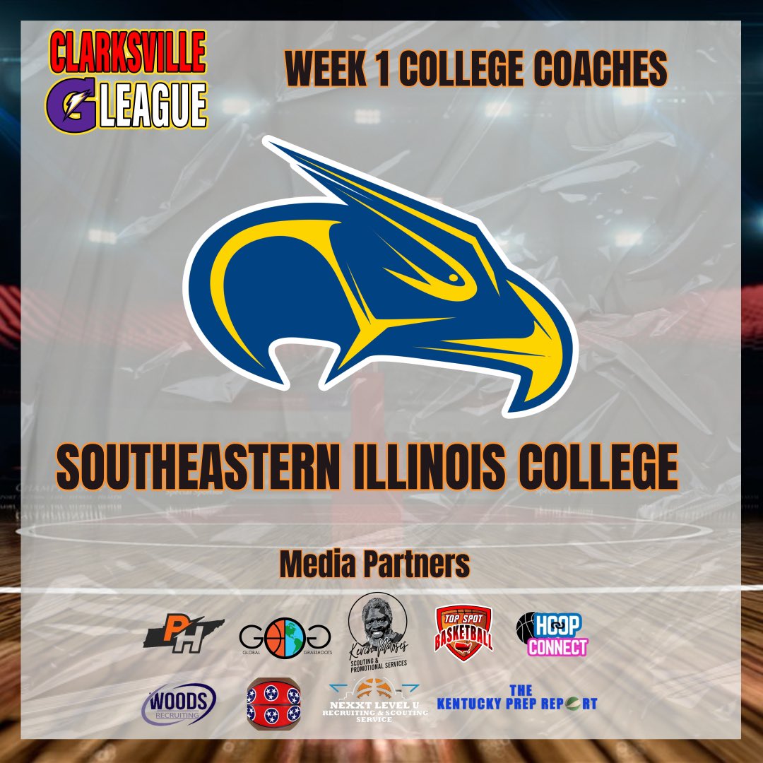 crossovers931's tweet photo. Confirmed for Week 1 Southeastern Illinois College #ClarksvilleGLeague #Exit1 #Week1 @931GLeague https://t.co/dl4heJTPJ7