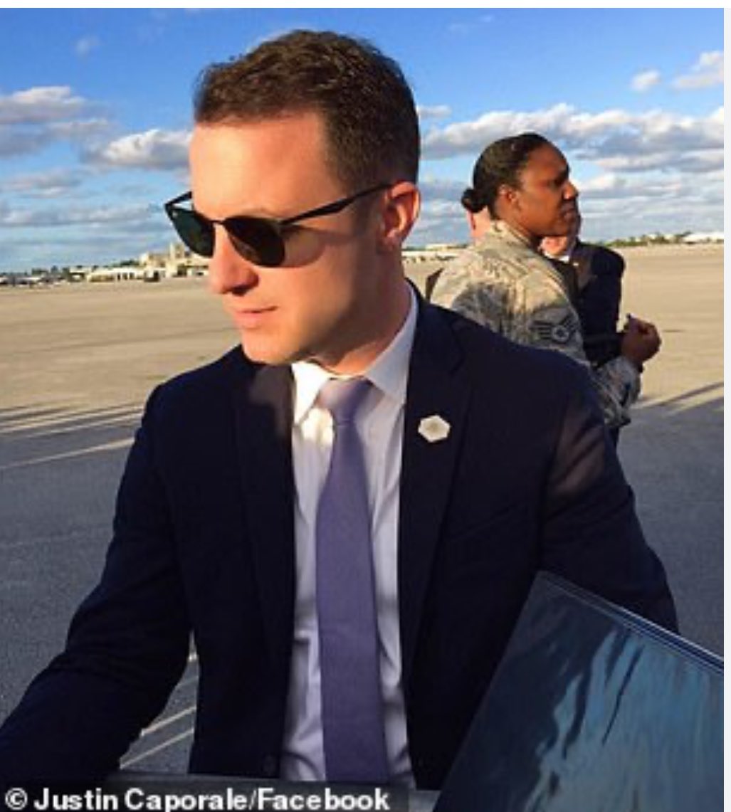 evenbev's tweet image. Justin Caporale.    Named as one of the assaulters of the woman at Arlington Cemetery by NPR.    Was also Jan 6 organizer.