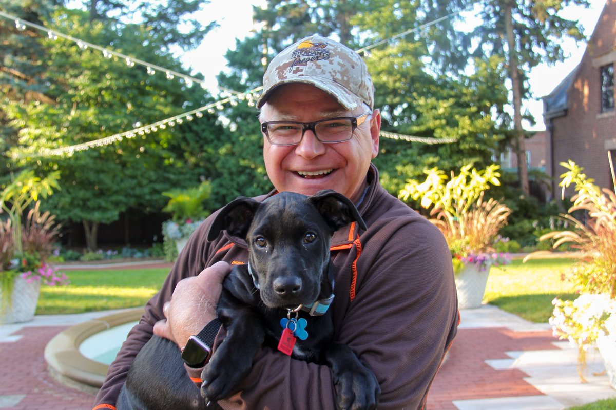 Five years ago today, Scout became the First Dog of Minnesota.
 
We like to say he rescued us as much as we rescued him. 
 
Let this be your reminder that there are lots of pets out there waiting to find their forever homes!