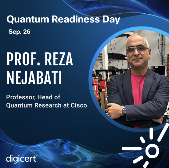 outshiftbycisco's tweet photo. “Cisco’s #QuantumResearch is developing the theoretical foundations and technologies essential for building practical #QuantumNetworks for inclusive #QuantumInternet,” Reza Nejabati, Head of Cisco #QuantumLabs.

Join @digicert’s #QuantumReadinessDay: https://t.co/hZFAMSOk6h https://t.co/nRsHSt4qqi