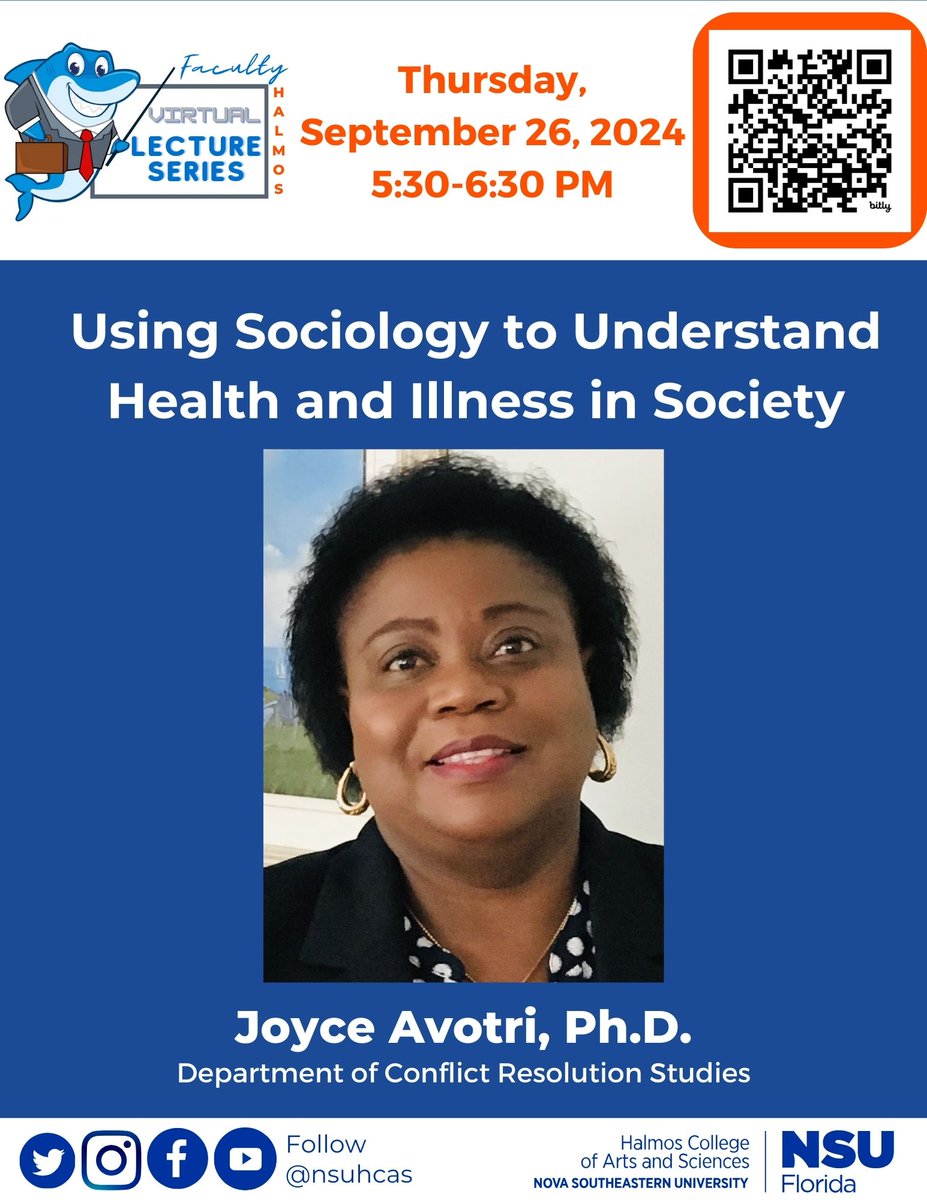 Halmos College of Arts & Sciences tweet media