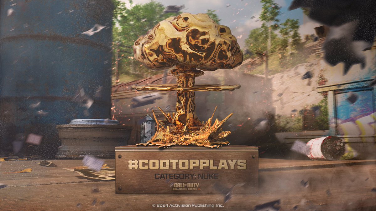 CallofDuty's tweet image. We love seeing your #BlackOps6 Multiplayer clips, and this year we'll be celebrating the best of the best across both #CODBeta weekends

Share your clips with #CODTopPlays or tag someone whose clip you think deserves an award 🏆