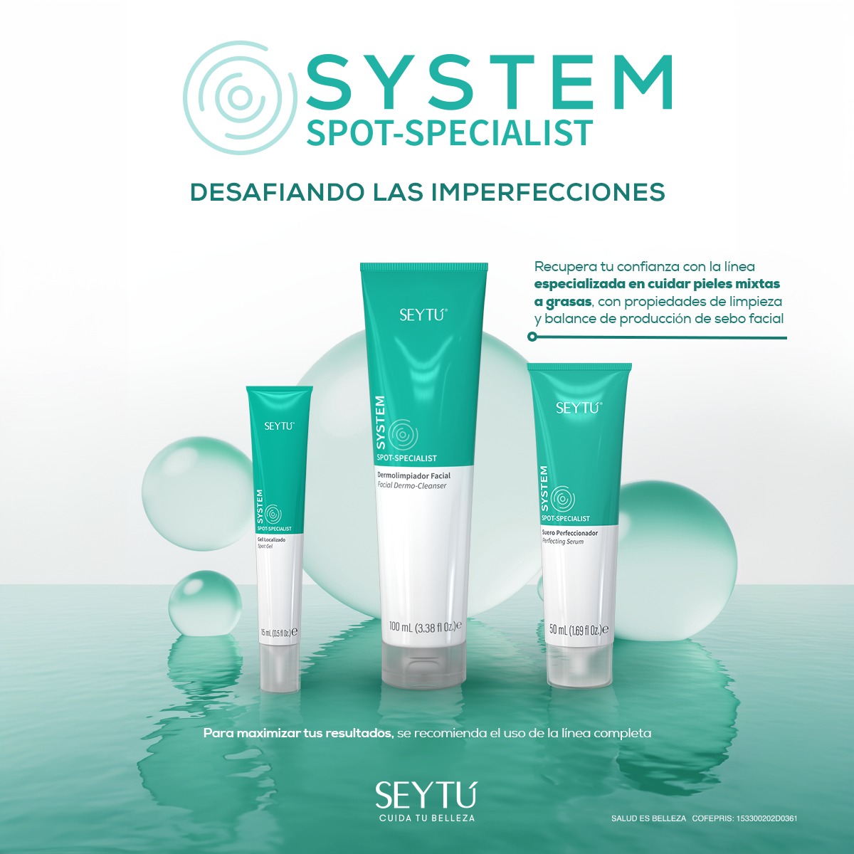 ¡Mejora el aspecto de tu piel con SYSTEM Spot- Specialist! Formulado con ingredientes especialmente diseñados para atender pieles mixtas a grasas.✨
.
.
#OMNILIFE #NFuerza #SEYTÚ