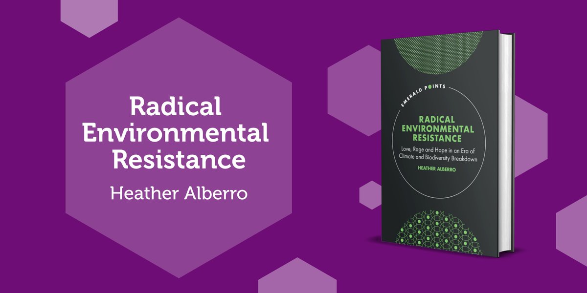 Emerald Fairer Society (@emeraldfairsoc) on Twitter photo Explore this book by <a href="/AlberroHeather/">Heather Alberro</a>! It focuses on the motivations and tactics of radical #environmentalactivists amid #climate and #biodiversity crises, offering insights into their struggles and strategies. Find out more here: bit.ly/478DhJa
<a href="/katy_mathers/">Katy Mathers (she/her)</a> Explore this book by <a href="/AlberroHeather/">Heather Alberro</a>! It focuses on the motivations and tactics of radical #environmentalactivists amid #climate and #biodiversity crises, offering insights into their struggles and strategies. Find out more here: bit.ly/478DhJa
<a href="/katy_mathers/">Katy Mathers (she/her)</a>
