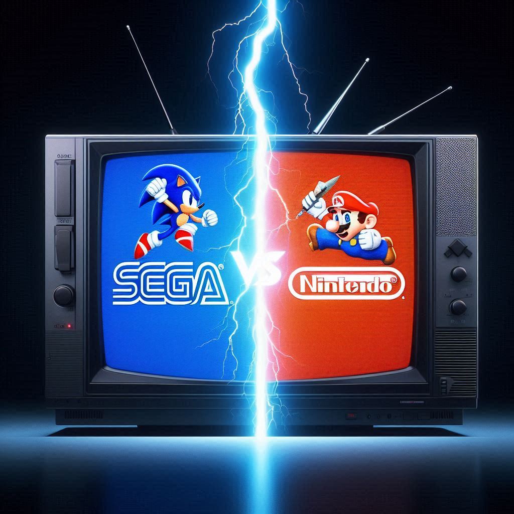 ¿Sabías que en los años 90, el mundo de los videojuegos se convirtió en un verdadero campo de batalla? 🔥 Nintendo y SEGA luchaban ferozmente por dominar nuestros salones. ¿Quieres saber cómo empezó todo? 🧐👇 #Nintendo #SEGA #Historiagaming #Gaming #Videojuegos #Retrogaming