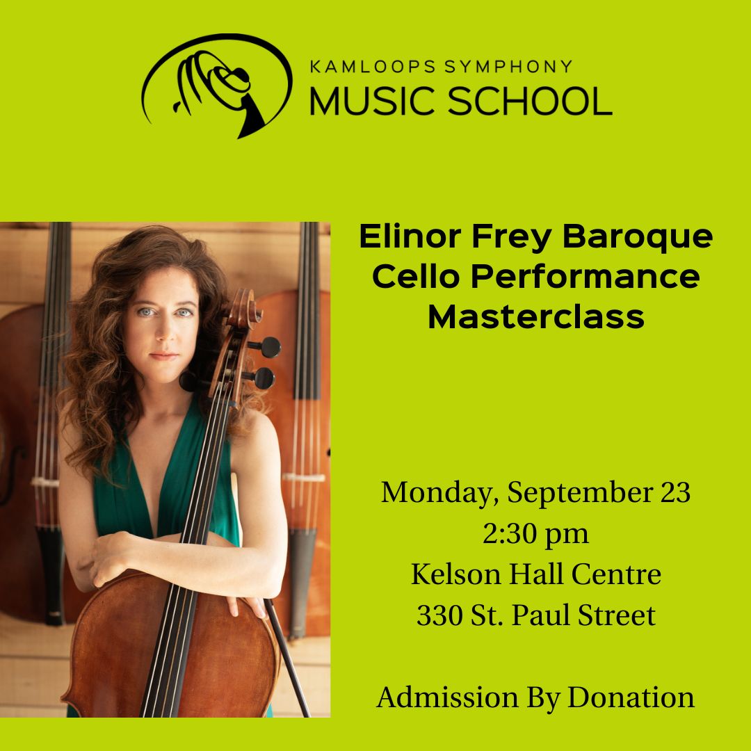 Kamloops Symphony (@kamsymphony) on Twitter photo Join us for this ๐
๐๐๐ cello performance masterclass as one of North America's leading historically-informed performers walks audiences through the intricacies of Bach's ๐ถ๐๐๐๐ ๐๐ข๐๐ก๐๐ and Baroque performance.
kamloopssymphonymusicschool.com/cello-masterclโฆ Join us for this ๐
๐๐๐ cello performance masterclass as one of North America's leading historically-informed performers walks audiences through the intricacies of Bach's ๐ถ๐๐๐๐ ๐๐ข๐๐ก๐๐ and Baroque performance.
kamloopssymphonymusicschool.com/cello-masterclโฆ
