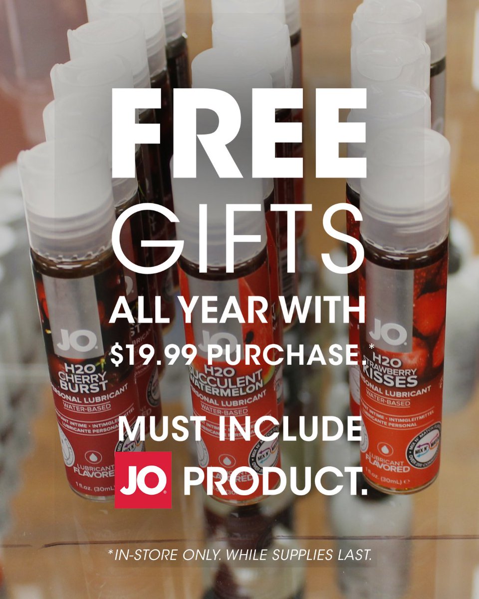 LoversPlayUSA's tweet image. These flavored water-based lubricants will be your new sweet obsession. Get FREE s*x dice with $19.99 purchase or more including any System JO products.
.
.
#systemjo #waterbased #seggsdice #septemberrsale #couplesideas #loversplayground