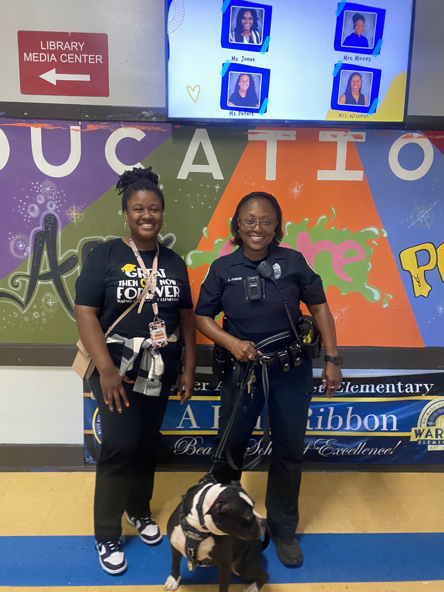 🌟 Exciting news! Our 3rd graders had the opportunity to kick off an SEL lesson with Officer Parker and Officer Abby, her therapy dog! 🐾 Over the next three weeks, students will engage in lessons focused on kindness and empathy. We can’t wait to see their growth! 💙 #SEL