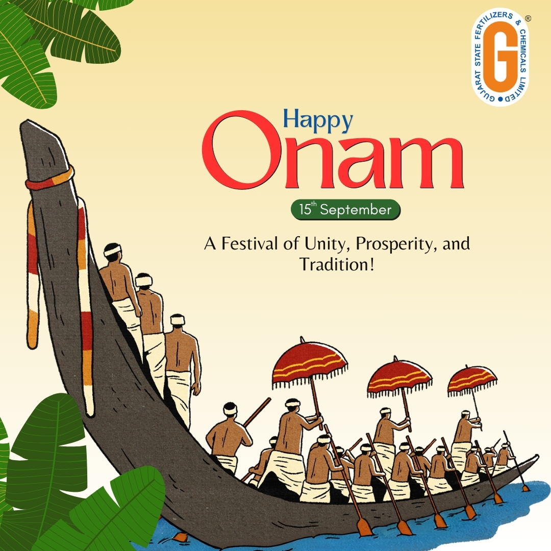 GSFCIndia's tweet photo. A festival of unity, prosperity, and tradition. Wishing you a joyous and prosperous Onam!
#HappyOnam #Onam2024 #UnityAndTradition https://t.co/4Wimi6Oubx