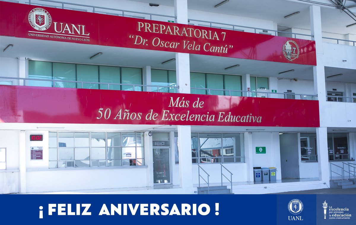 uanl's tweet photo. Hoy enviamos un fuerte abrazo a las #Prepa7Puentes, #Prepa13, #Prepa22 y @FOUANL por cumplir 58, 51, 49 y 85 años de imparable dedicación por la preparación profesional de los jóvenes. 🎉🎂🎈
¡Pieles rojas, tejones, panteras y tortugas, dejen felicitaciones a sus escuelas! 🐯✨ https://t.co/4arBtFelNa