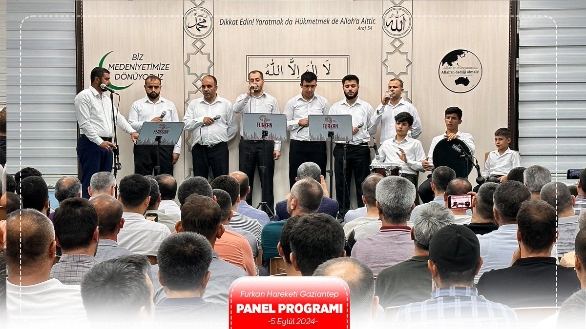 FurkanDerGAntep's tweet photo. Grup Furkan Sahnede 🎶
Zalimlere tağutlara
Fil sahibi zorbalara
Ebrehenin ordusuna
Diren Kur’an’la sen hey
Allahu ekber sabır zafer
#TefsirDersi #PanelProgramı https://t.co/ZWJdzFrrdG