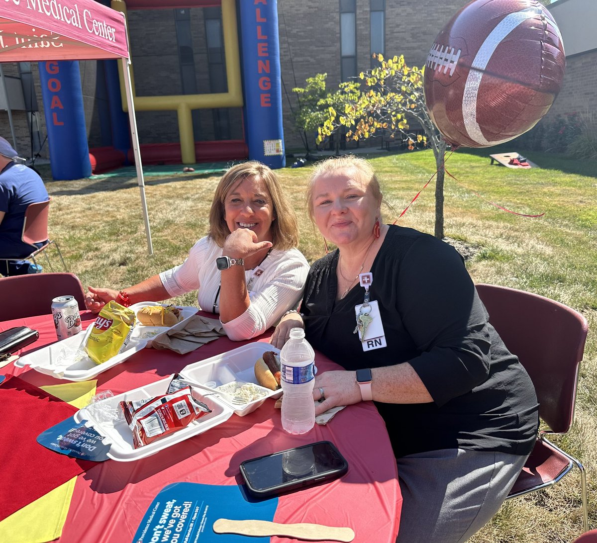 It is almost time for some touchdowns, KC! We kicked off our Chiefs Tailgate party today with our brand-new outdoor grill, and it was a blast!  So grateful for our beautiful outdoor space, our rockstar team, and of course, our MVP patients who make it all possible. #ChiefsKingdom