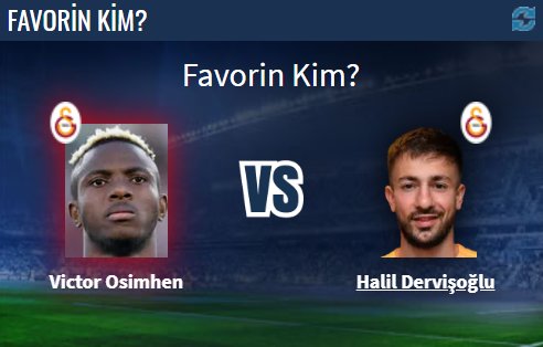 Sizin favoriniz hangisi? #Osimhen #Galatasaray #VictorOsimhen