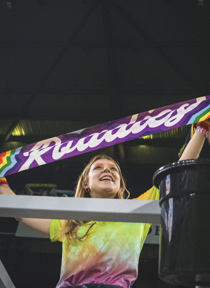 thedrumqueen's tweet image. Homophobia shouldn’t be in our stands or on the field. 

Unfollow if you don’t believe that. Full send.