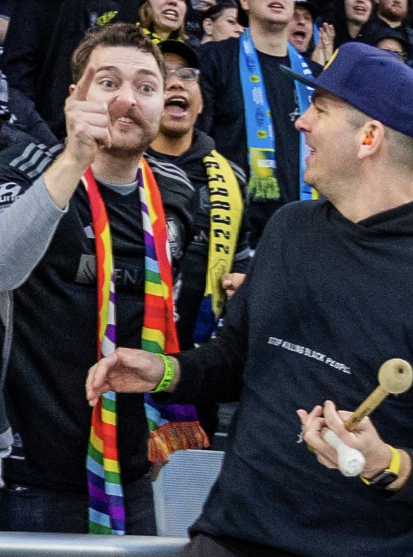 thedrumqueen's tweet image. Homophobia shouldn’t be in our stands or on the field. 

Unfollow if you don’t believe that. Full send.