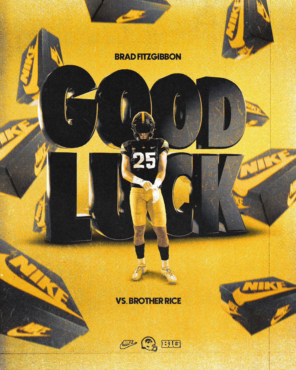 Rivalry Weekend.  See you Saturday Iowa City