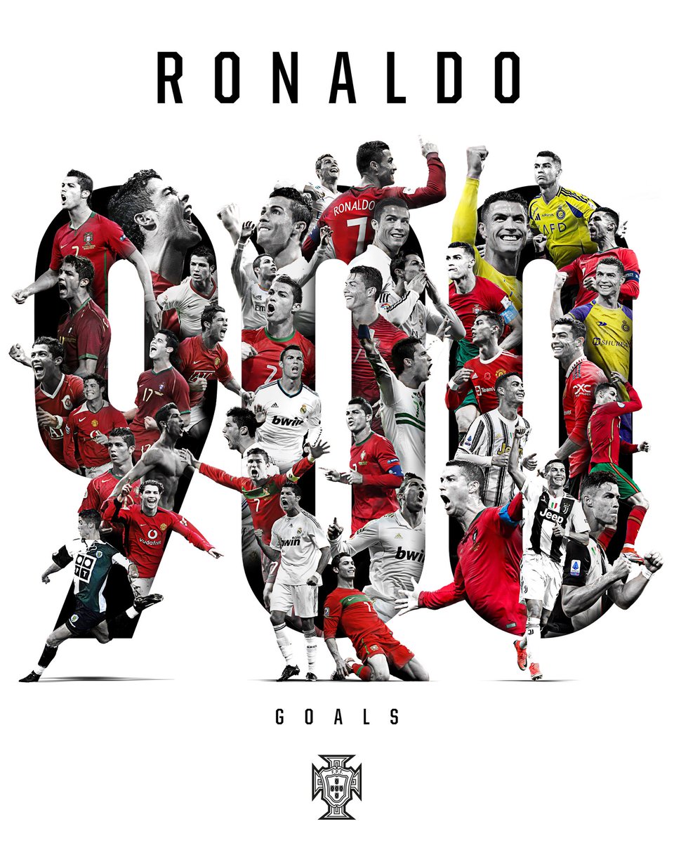 900 veces CR7: el goleador más importante de la historia del fútbol.

#CR900  

📸 <a href="/selecaoportugal/">Portugal</a>