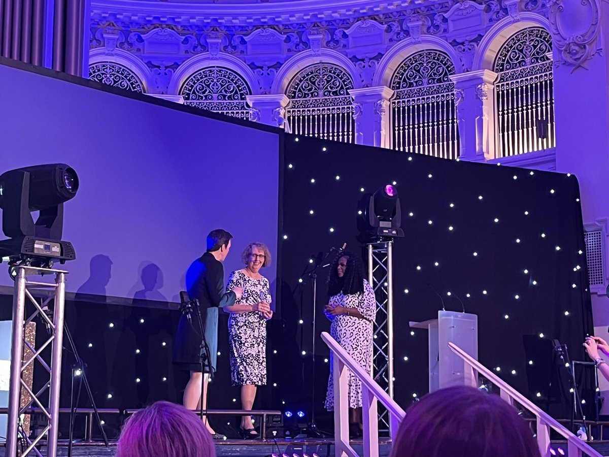 It was great to hear the amazing difference that Valerie Whitlow has made to her patients. It was such a lovely nomination. Well done Valerie! 🎉 #OUHAwards24