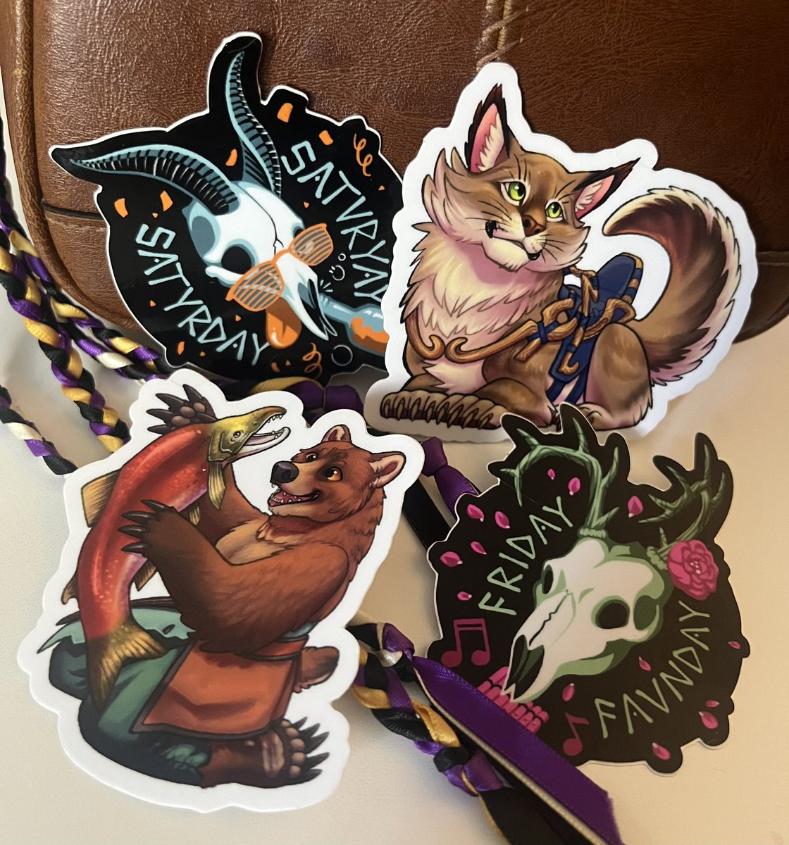 journeykin warclaw and lowland kodan stickers are now up in the sh0p with some others!