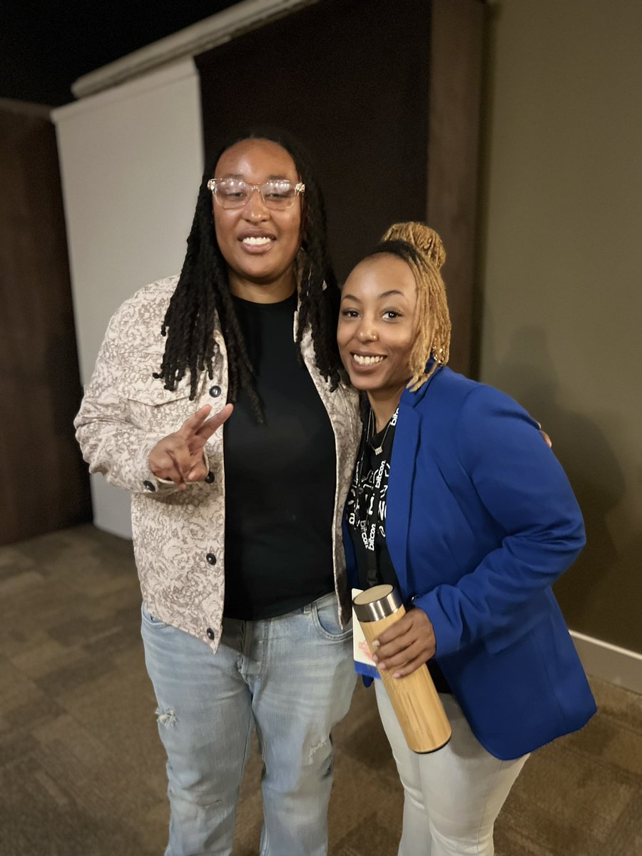 TheTechFinessa's tweet image. Got the privilege of finally meeting @SymoneBeez  and getting some amazing info on Gov Tech! 

Everybody stay ready for Gov Ready!  
#bitcon2024