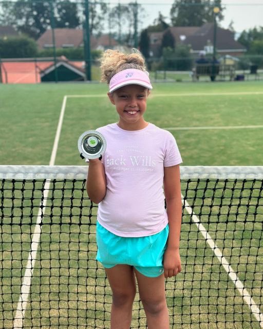 WboroPrep's tweet photo. Congratulations to Ellie who was crowned U9s County tennis Champion for Northamptonshire and came second in the U10s County Closed tournament. What a brilliant result! https://t.co/fFAJ2Trwe4