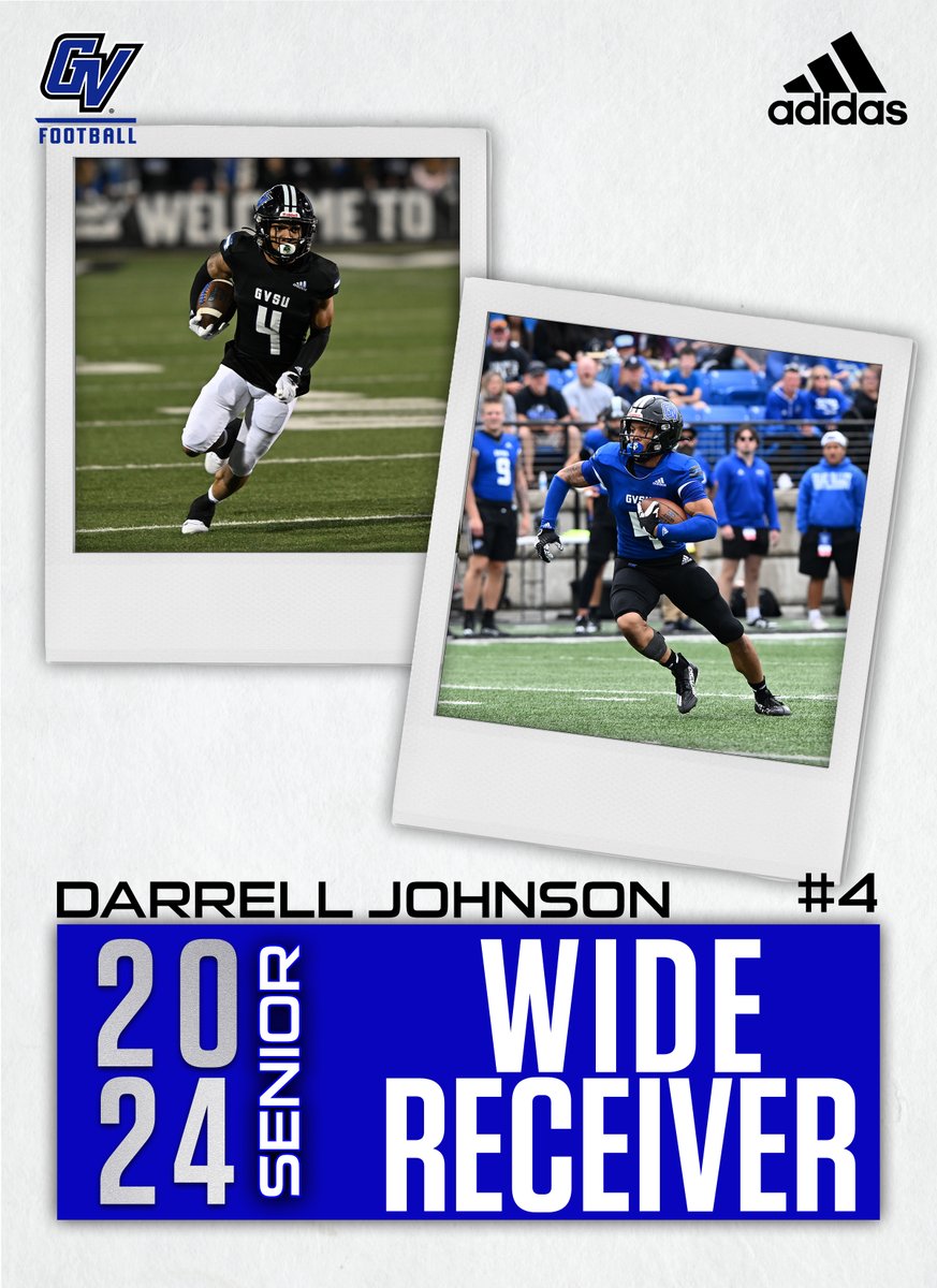 This senior is an All-GLIAC performer and an all-purpose sensation who will play a key role in his senior season. 58 receptions for 733 yards and 3 TDs, 387 kickoff return yards, 587 punt return yards and 70 rushing yards for 1,777 career all-purpose yards.  #AnchorUp