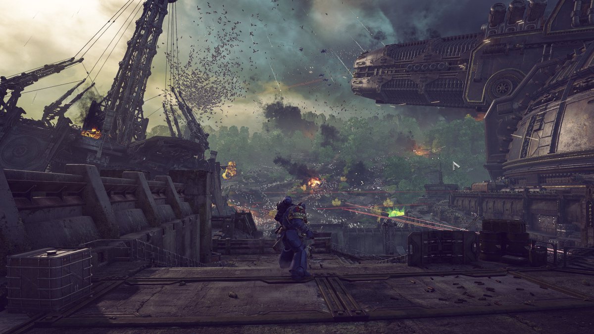 Never been massively into Warhammer 40K but this game is skull crushingly awesome, and stunning to boot.