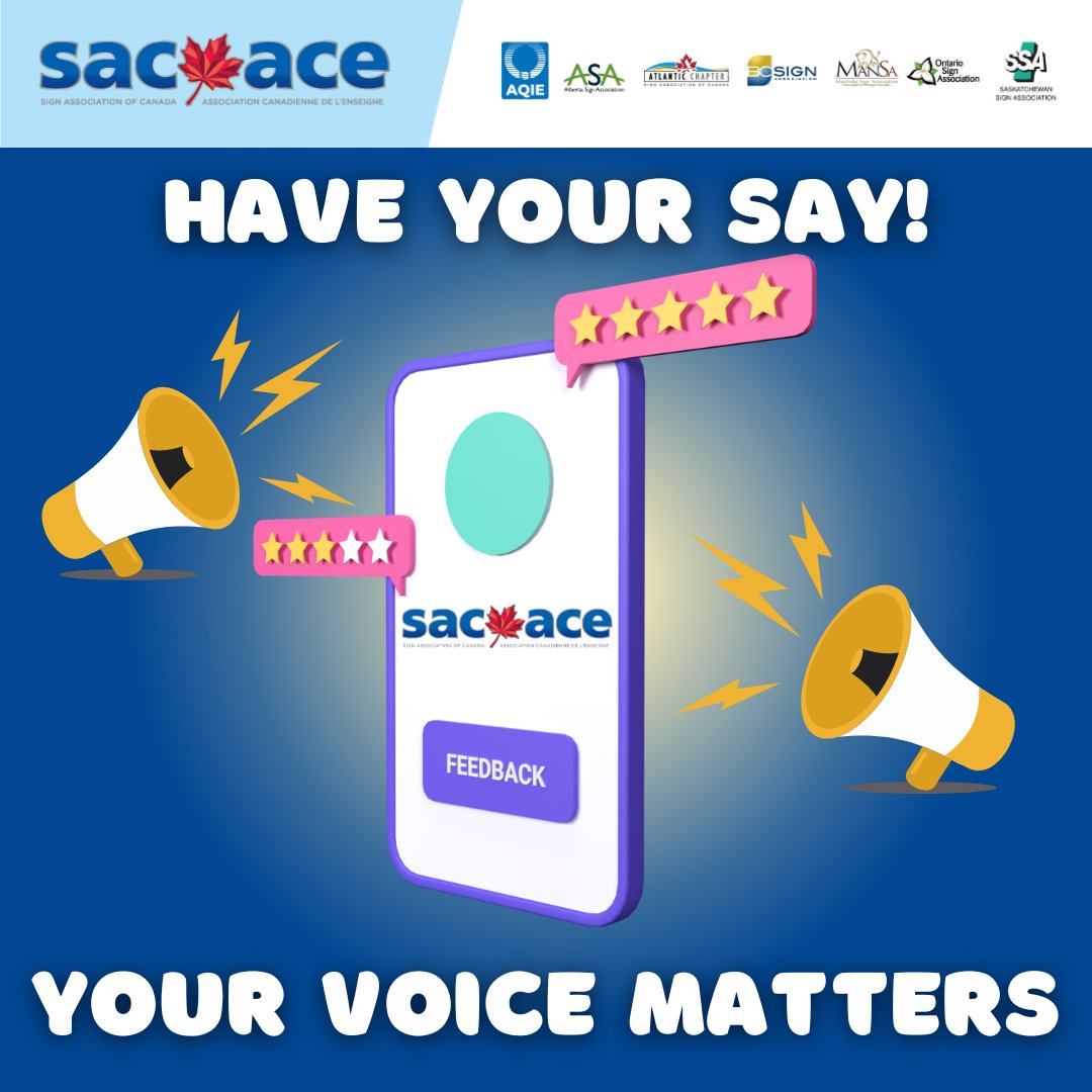 SACACE's tweet image. 📢 We Want to Hear from You! We're conducting a Member Value Survey. Share your experiences, preferences, &amp;amp; expectations. Your feedback will help us shape future activities, events, &amp;amp; services!🎁 Chance to win a $50 Amazon Gift Cards! 
🔗surveymonkey.com/r/JS2J762