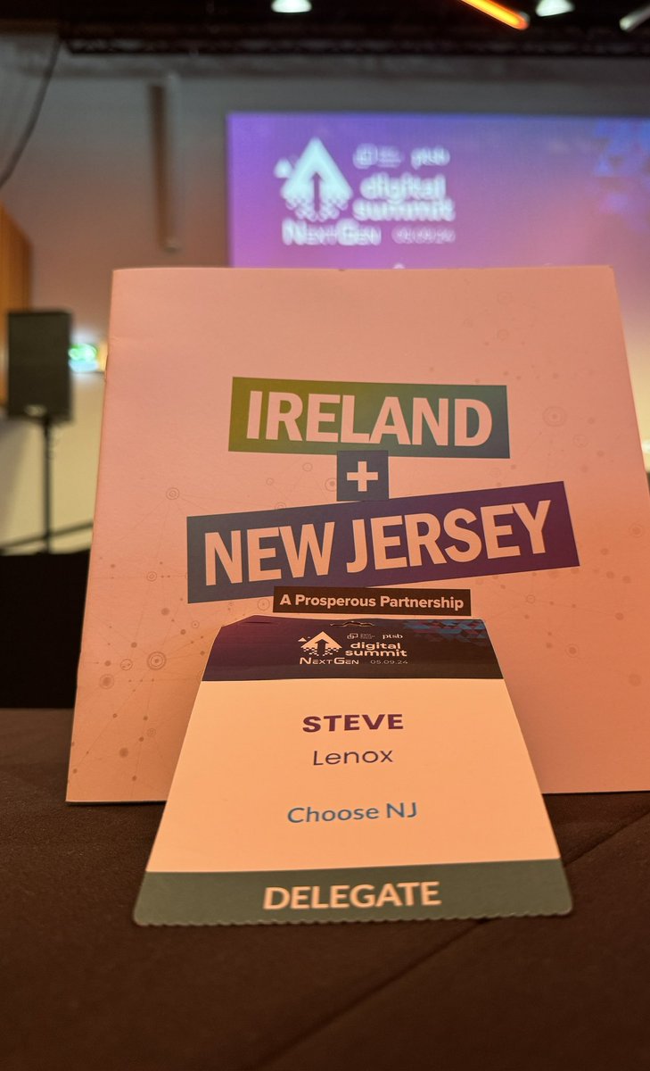 Steve Lenox (@lenoxconsulting) on Twitter photo Congrats to all at <a href="/DigitalIre/">Digital Business Ireland (DBI)</a>! An absolutely remarkable day at #DBISummit24… see you next month in #Galway! <a href="/ChooseNJ/">Choose New Jersey</a> Congrats to all at <a href="/DigitalIre/">Digital Business Ireland (DBI)</a>! An absolutely remarkable day at #DBISummit24… see you next month in #Galway! <a href="/ChooseNJ/">Choose New Jersey</a>