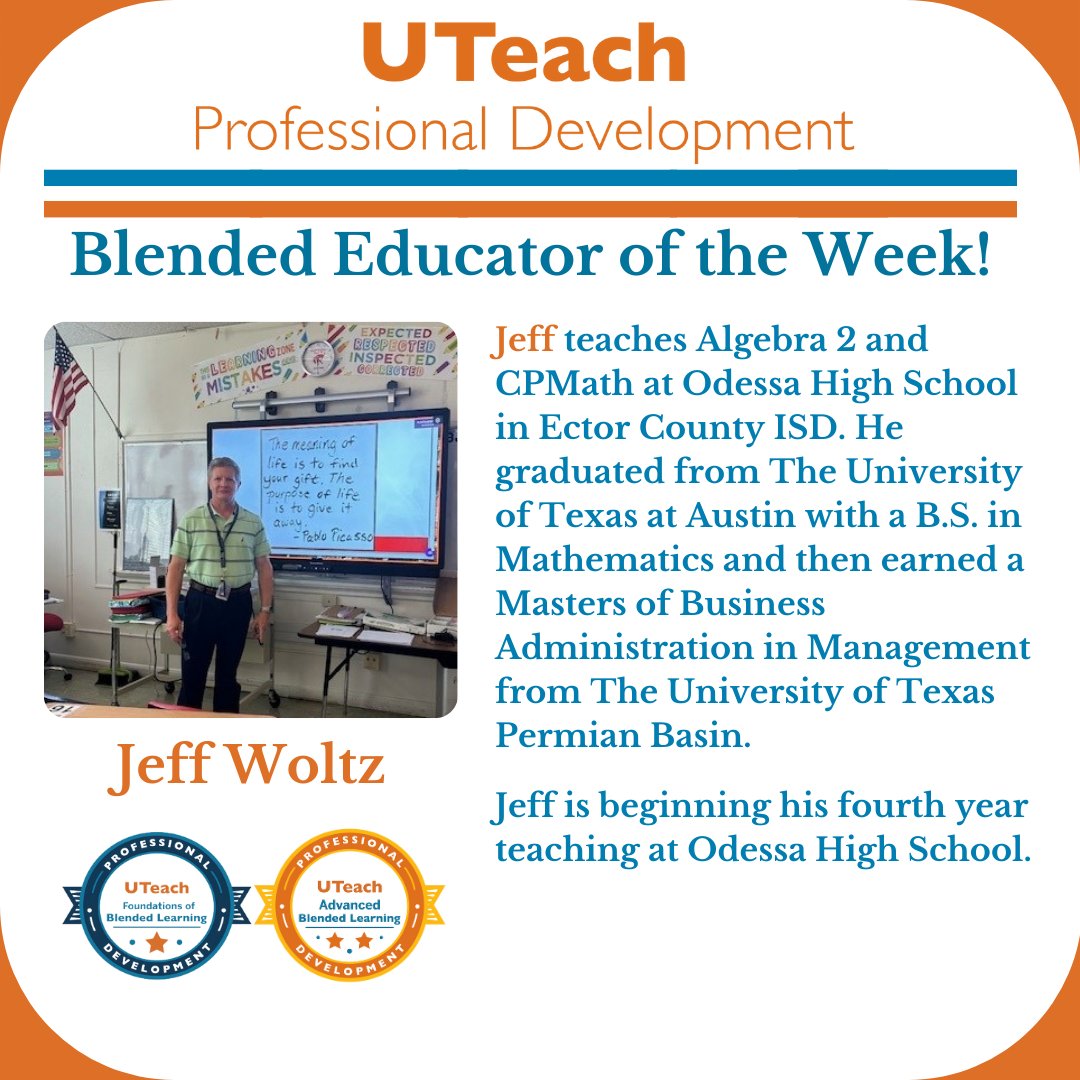 UTeachPD, The University of Texas at Austin tweet media