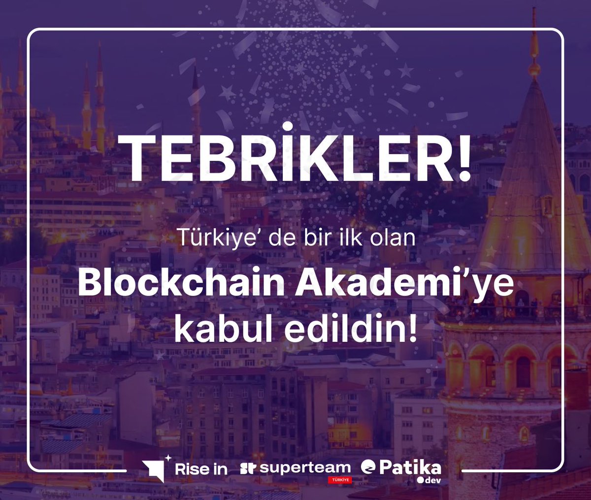 yasinnmaden's tweet image. 🚀 I&apos;m thrilled to announce that I’ve been selected for the Blockchain Academy! 🎉

#Blockchain #Web3 #BlockchainAcademy #Innovation #Tech