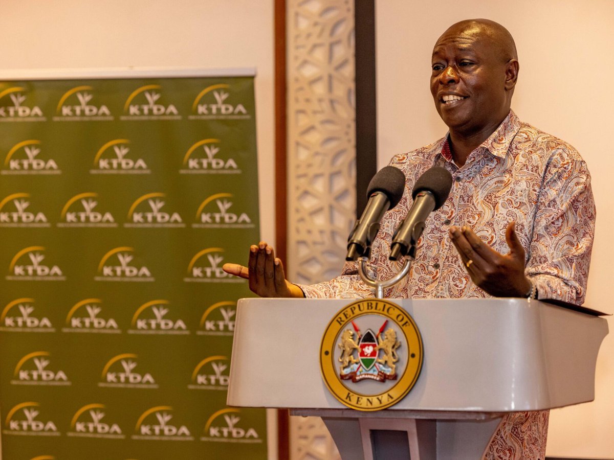 Gachagua Tells KTDA Director to Fast Track Reforms in Sector  dlvr.it/TCt1yr