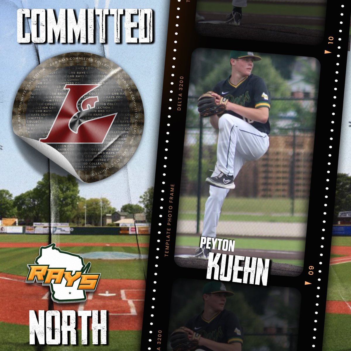 RaysNorth's tweet photo. Congratulations to @PeytonKuehn18 on his commitment to UW-Lacrosse! #RaysYourGame https://t.co/PyJYj6YDZg