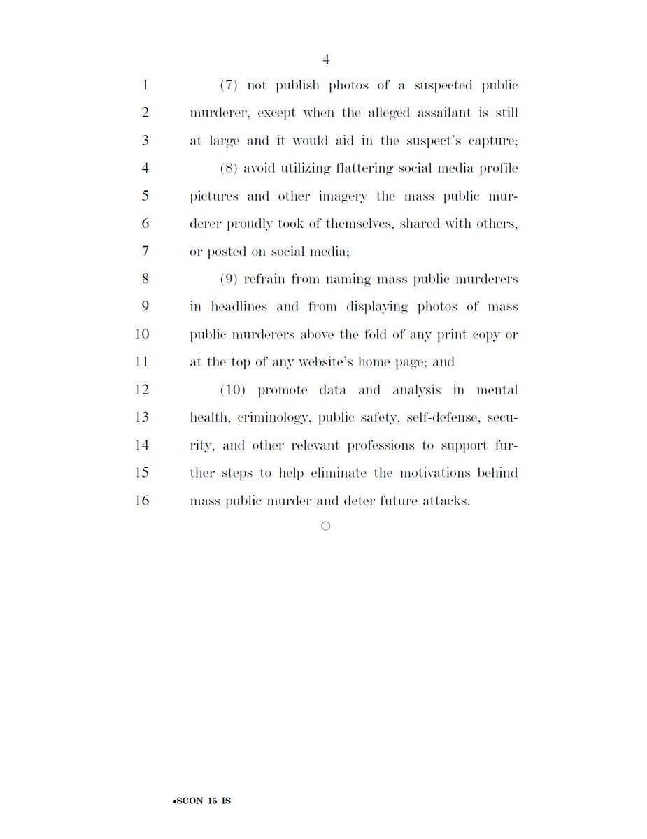 “We could choose, as a society, to make mass shootings exceedingly rare, as they once were. However, doing so will require the press—and anyone else who has the attention of a wide swath of the public—to  withhold from the mass shooters what they all desperately and murderously