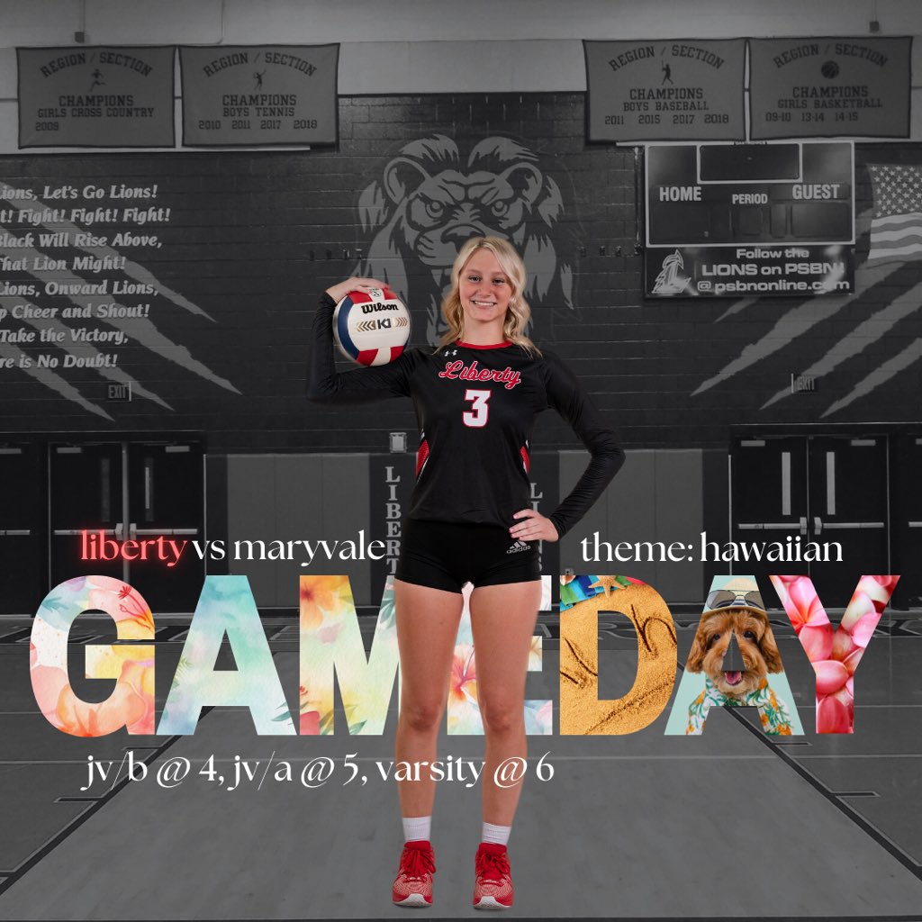 Game Day. 

#WeAreLiberty