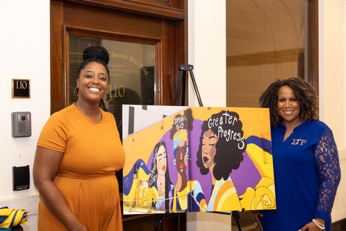 Sigma Gamma Rho is proud to be part of the celebration of African American history in Houston with the unveiling of three powerful murals, including the stunning “From Slavery to Freedom” mural honoring Harriet Tubman.