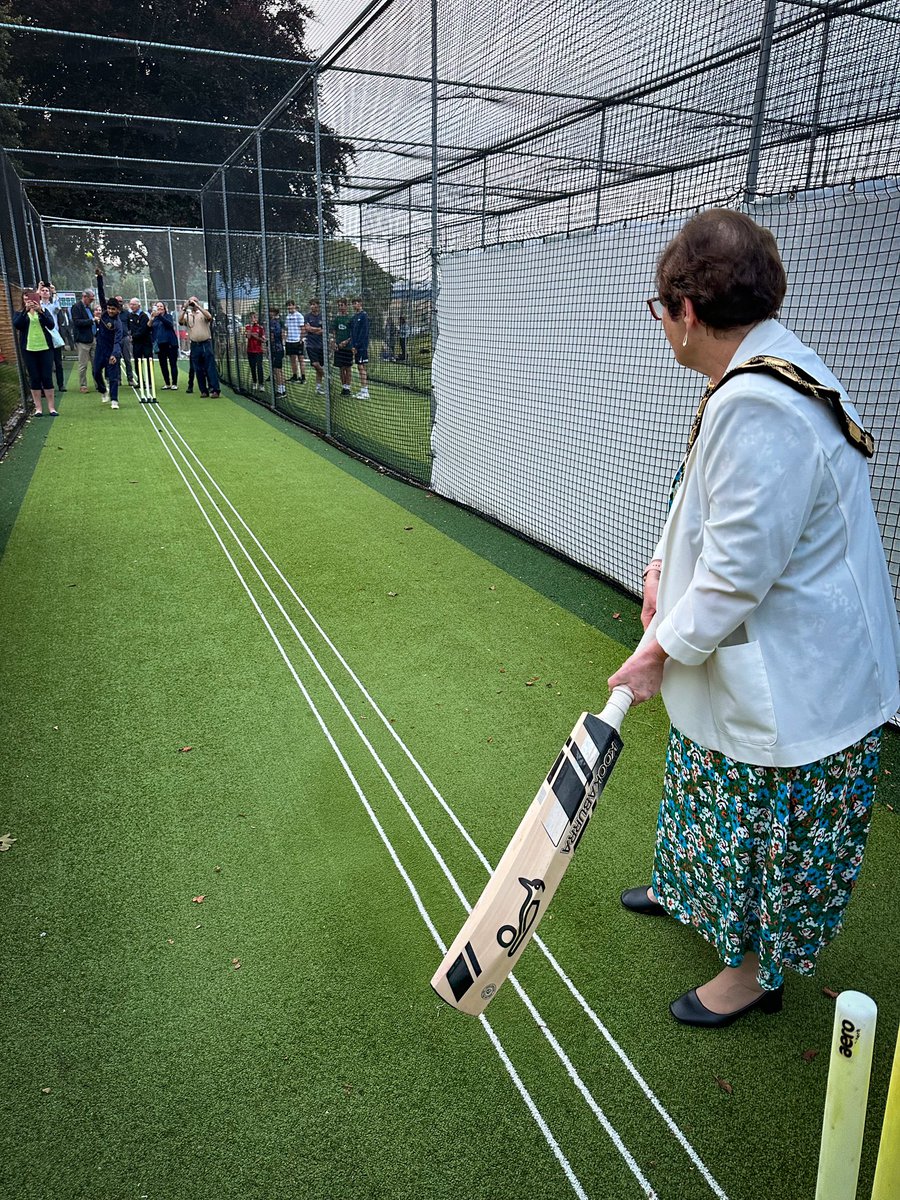 Graham Napier (@graham_napier) on Twitter photo The official opening of the cricket nets <a href="/BuryStEdmundsCC/">Bury St Edmunds CC</a> <a href="/bstetc/">Bury St Edmunds Town Council</a> Mayor having a bat against and striking the ball well. The official opening of the cricket nets <a href="/BuryStEdmundsCC/">Bury St Edmunds CC</a> <a href="/bstetc/">Bury St Edmunds Town Council</a> Mayor having a bat against and striking the ball well.
