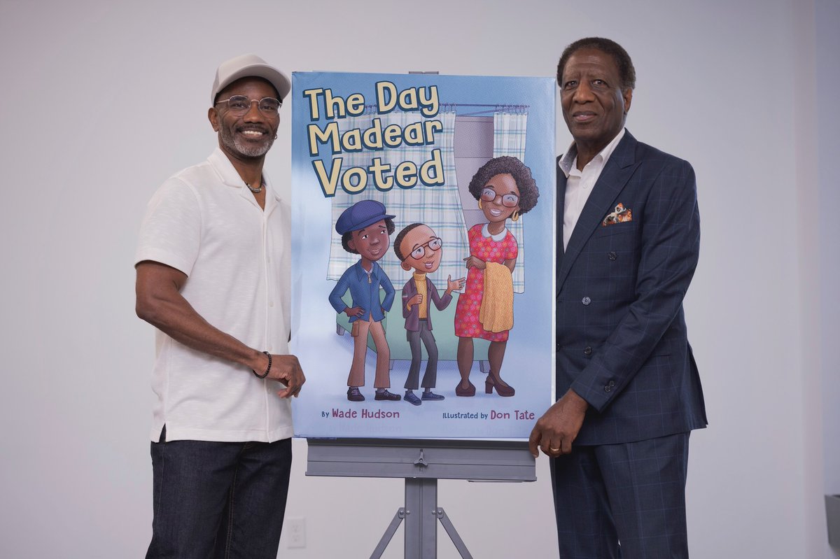 hudsonwade's tweet image. https:/Starred review for The Day Madear Voted from School Library Journal!
slj.com/review/the-day…