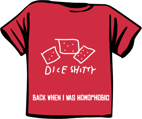 Throwback to one of my favorite shirts from a game of Tee-KO. Truly given the gift of prophecy