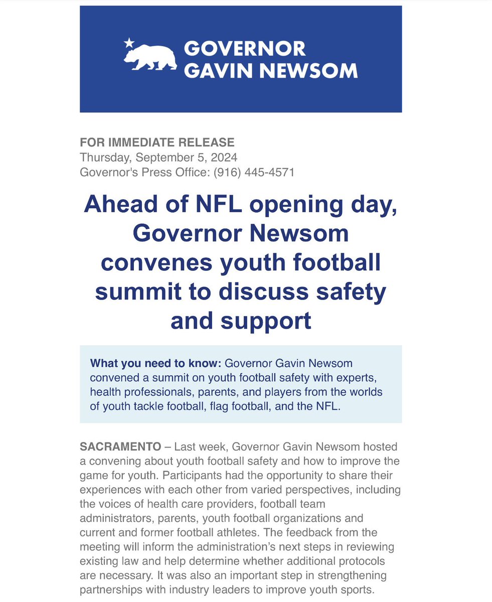 California Youth Football Alliance tweet media