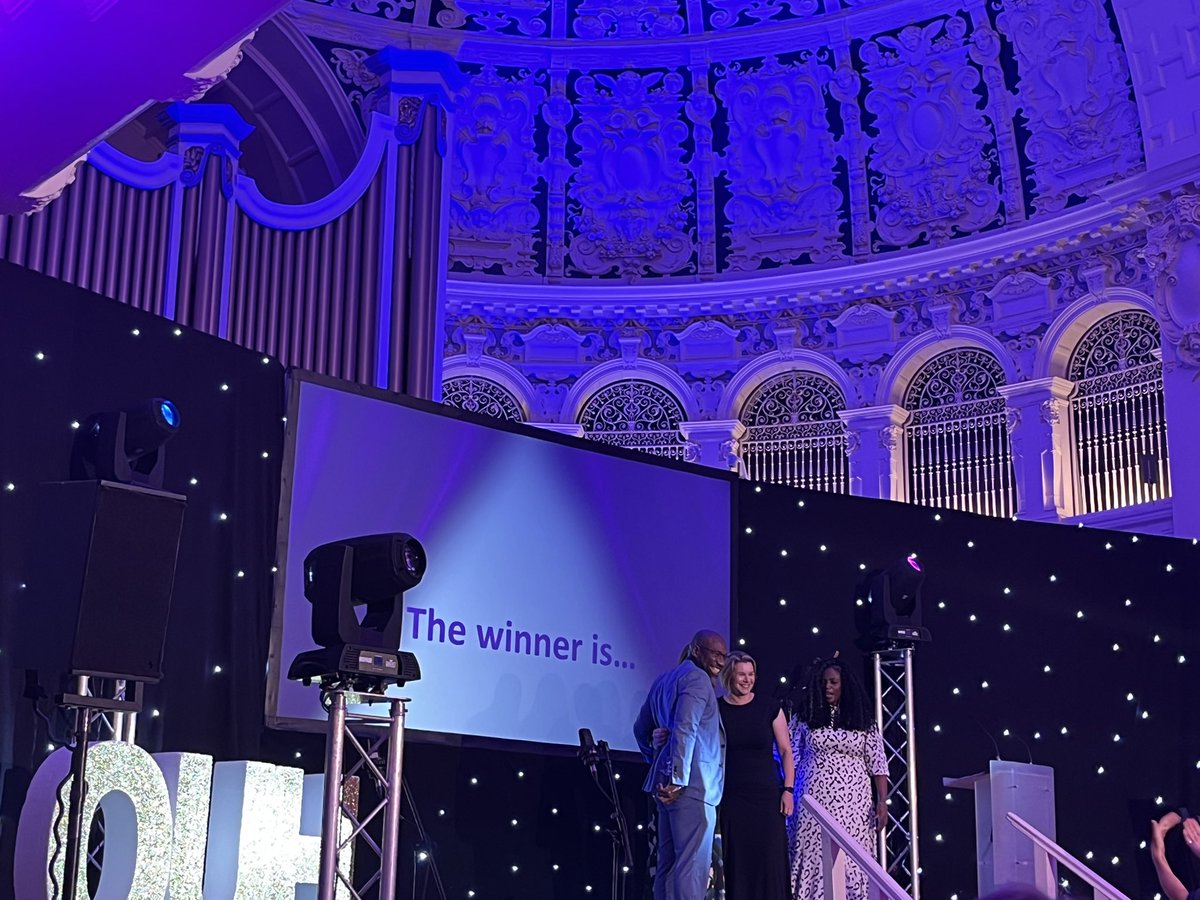 It has been fantastic seeing the difference Nadine Purdy &amp; Clare Morris has made. Very much deserved winners for the Award for Excellence! Well done both! ⭐️⭐️ #OUHAwards24