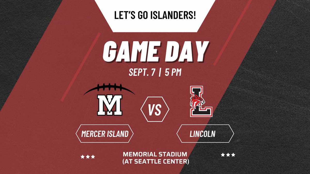 MI Football takes on Lincoln on Saturday at 5 pm at Memorial Stadium! 🏈

Come cheer on the Islanders! 🔥

#allin #GoMI #skoders