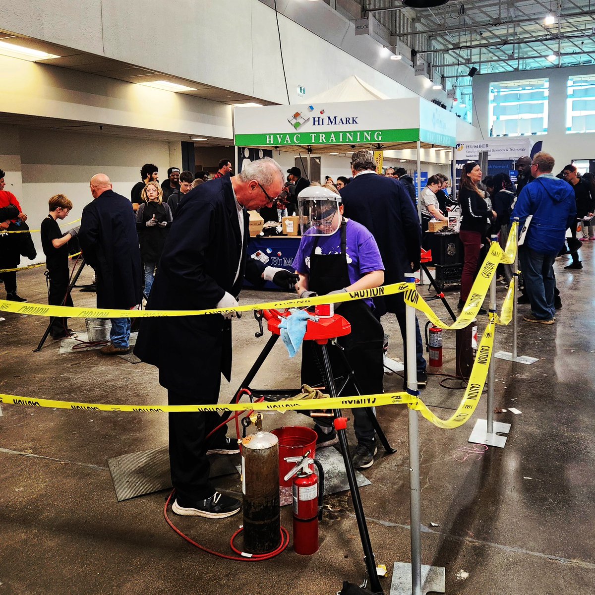 It's #throwbackthursday to the most amazing time we had at Level Up Skilled Trades Career Fair 2023! We cannot wait to return again this year to further connect with local students and share more about the exciting and rewarding career pathways in HVAC that they can partake in 🚀