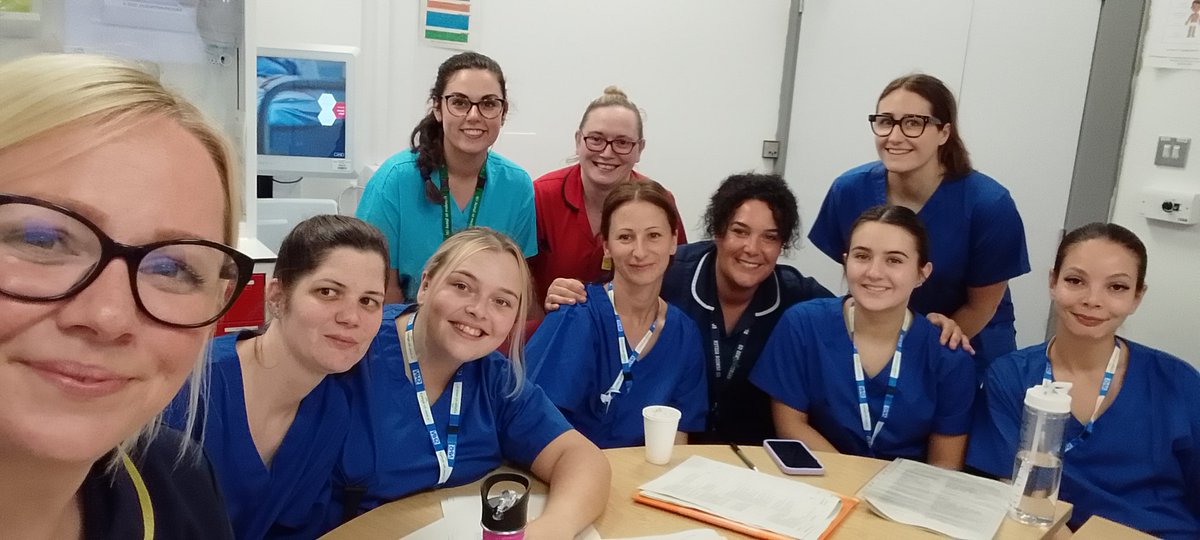 What an absolute privilege to spend time with some of our newly recruited ED nurses today, talking all things quality, safety &amp; pt experience!

A wonderful bunch,all so passionate about getting the basics right every time for every patient. 

Welcome to #TeamED at the Countess!