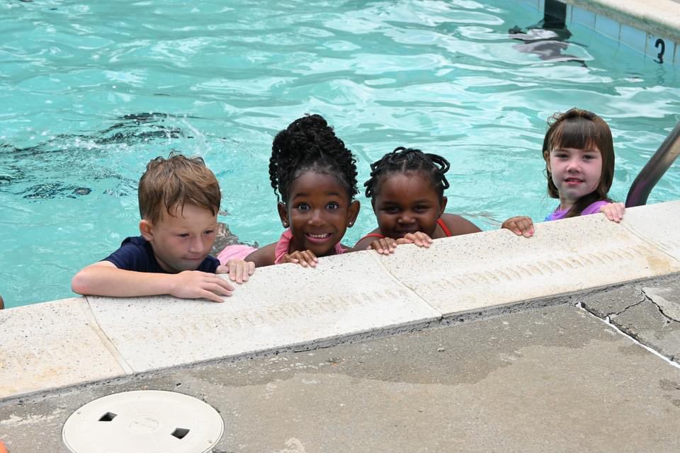 All WPES 2nd graders are learning water safety for the next 2 weeks! Day 3 and they are gaining confidence and learning quickly. Proud of our little WPES swimmers and grateful for our community partnerships- YMCA and West Point Country Club! 💙🧡