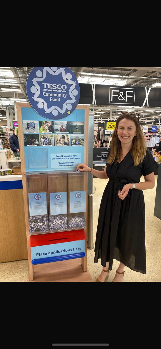 pelletstownetns's tweet image. Please support us in @TescoIrl blue token community fund over the next months, in Tesco Cabra (Maple Centre, Navan Rd., D7). The more tokens we get, the higher the percentage of the overall fund we will receive to use for resources for our school!