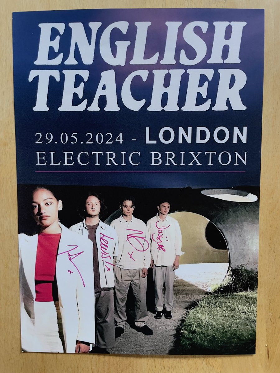 YES!!!! Get in <a href="/Englishteac_her/">English Teacher</a> #mercuryprize2024 ❤️