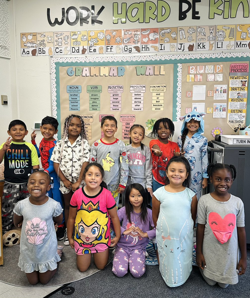 aloha_academy's tweet photo. Yesterday our dolphins “Jammed Into School 🏫On Time in their Jammies”! @SuptABCUSD @SSmithABCPIO @aloha_academy https://t.co/oFoZ4MdnEO