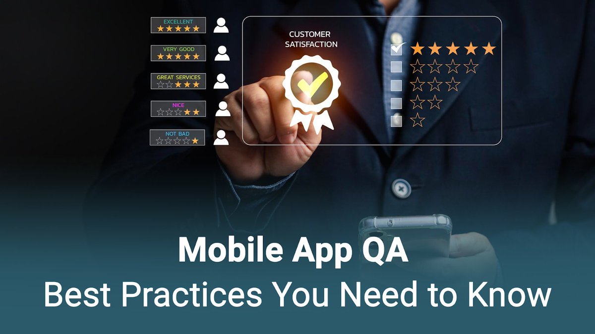 CCuatong44935's tweet image. The foundation of an effective Mobile App QA process is setting clear and measurable objectives. QA objectives should align with the overall project goals and user requirements.

bit.ly/BetaBreakers_M…

#AutomationTesting #SoftwareQualityAssurance #ThursdayBlogs #Thursday #AppQA